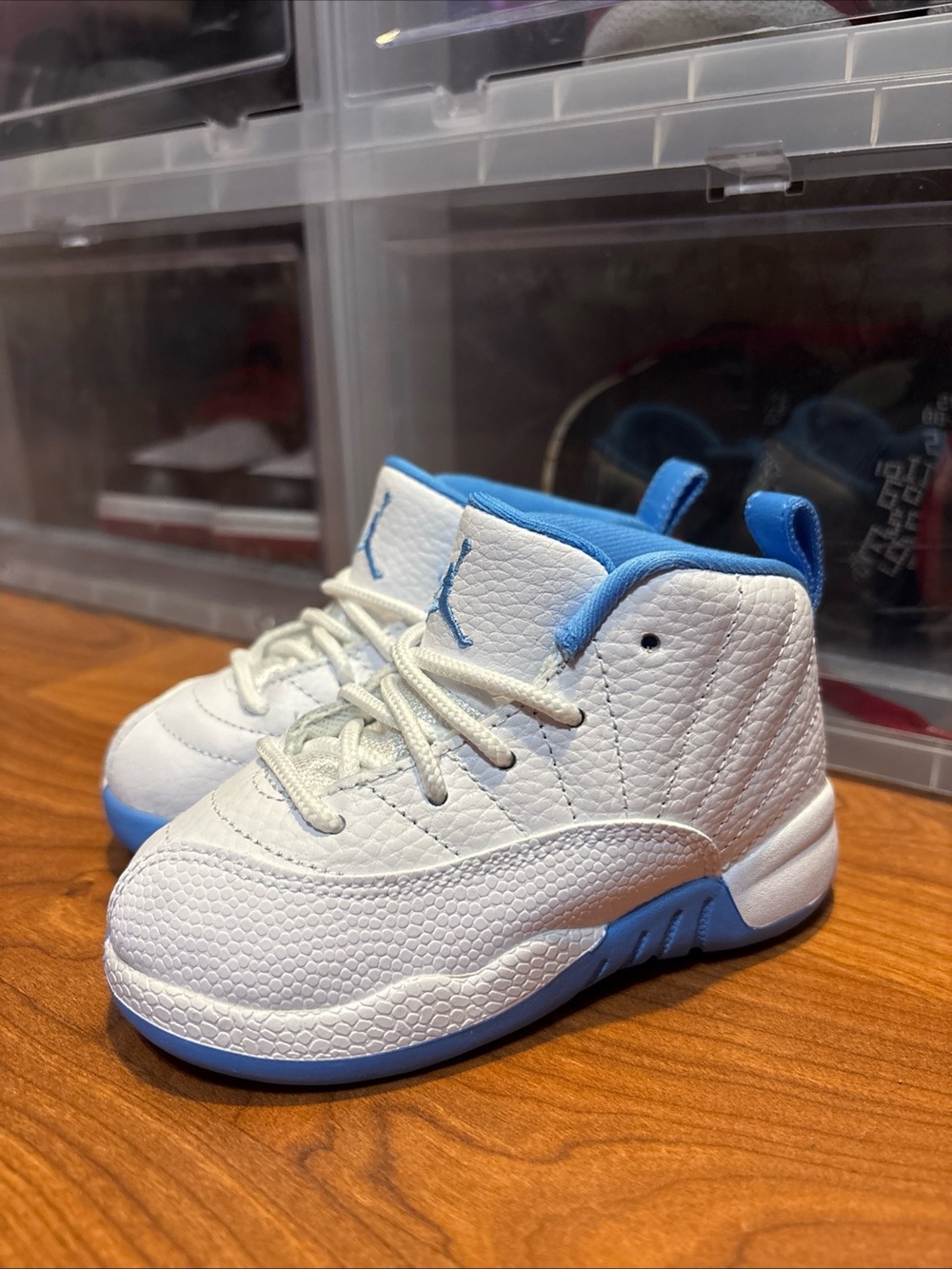 Air Jordan 12 Retro Toddler Melo 2025 850000-112 Basketball Shoes Sz 7C NWOB